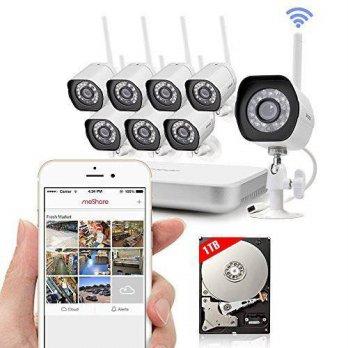 [macyskorea] Zmodo 8CH NVR Wireless 720p HD Smart Security Camera System 1TB Hard Drive/9105025