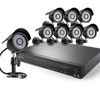 [macyskorea] Zmodo KHJ6-YARQZ8ZN-1T 16CH 960H P2P DVR Security System with Eight 700TVL C/9123908