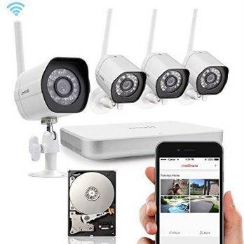 [macyskorea] Zmodo Wireless 720p HD Smart NVR Security Camera System 500GB Hard Drive/9106185