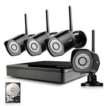 [macyskorea] Zmodo ZM-KW0001-1TB Wireless Smart 4CH NVR Camera System with 1TB Hard Drive /9119646