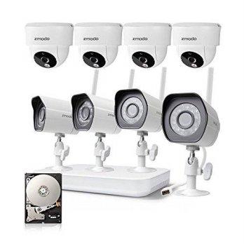 [macyskorea] Zmodo ZM-KW2007-1TB Wireless Smart 8CH NVR Camera System with 1TB Hard Drive /9129269