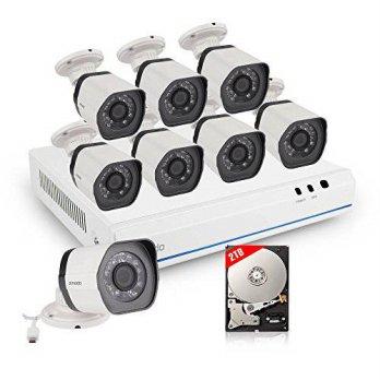 [macyskorea] Zmodo ZM-SS78D9D8-S-2TB 8 Channel 720p NVR System with 8 HD IP Cameras & 2TB /9511194