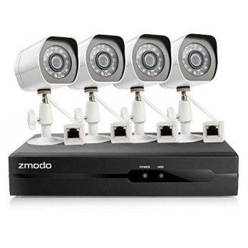 [macyskorea] Zmodo ZM-SS814-2T 4 Channel 1080P Full HD Simplified POE NVR Security System /9105626