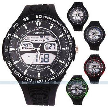 [poledit] ANLO Trading Limited SUPER BARGAIN NEW Model Ohsen Men Waterproof Digital LCD We/12435720