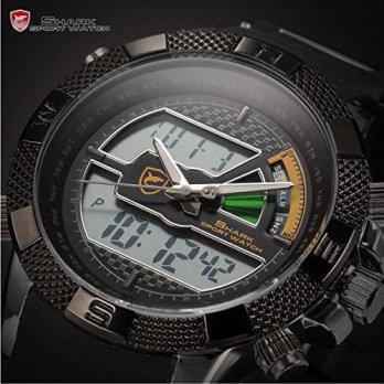 [poledit] ANLO Trading Limited SUPER BARGAIN NEW Model SHARK LUXURY YELLOW MENS ARMY LCD D/12435577