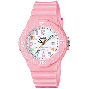 [poledit] Casio Women`s LRW200H-4B2V Pink Resin Analog Quartz Watch with White Dial (T1)/12881186