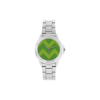 [poledit] Chevron Watch Special Design Colorful Chevron Pattern Custom Unisex Stainless St/12679323