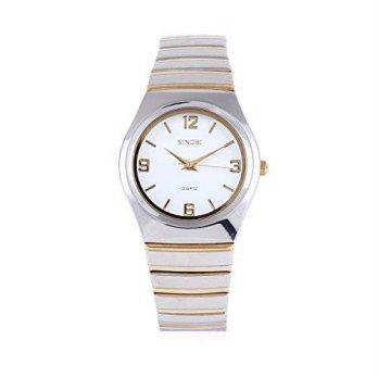 [poledit] Damara Men`s Women Chic Silver Tone Stainless Steel Watch (T1)/12673364