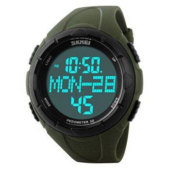 [poledit] Fanmis Simple Outdoor Sports Pedometer Watch Men`s Student Watch Multifunction D/13108150