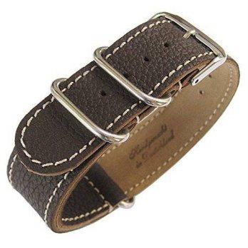 [poledit] Fluco Germany 2-Piece MoD Military G10 20mm Brown Leather Mens Watch Strap/12586799