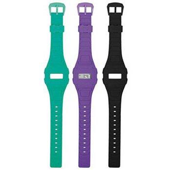 [poledit] Freestyle Unisex 101874 Shark Classic Digital 3 Strap Combo Pack, Black, Purple /13109523