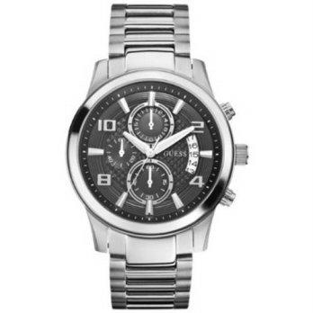 [poledit] GUESS Guess Mens Black Dial Stainless Steel U0075G1 (T1)/12890008