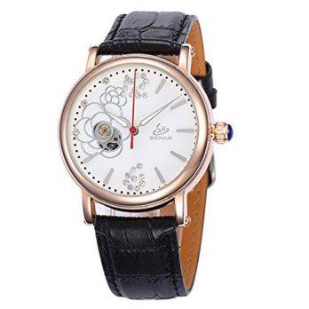 [poledit] GuTe Mechanical GuTe Elegant Ladies Automatic Mechanical Wristwatch Skeleton Dia/12950388