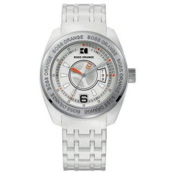 [poledit] HUGO BOSS BOSS ORANGE White Resin Mens Watch 1512542 (T1)/12436824