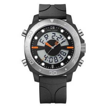 [poledit] HUGO BOSS BOSS Orange Dual Movement Rubber Strap Watch (T1)/12584977