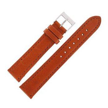 [poledit] Hadley Roma MS842 22mm Mens Regular Tan Stitched Genuine Leather Watch Band/13109034