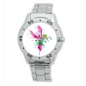 [poledit] Hummingbird Watch Special Design Cute and Beautiful Hummingbird, Animal Pattern /12675938