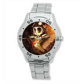 [poledit] Hummingbird Watch Special Design Cute and Beautiful Hummingbird, Animal Pattern /12675455