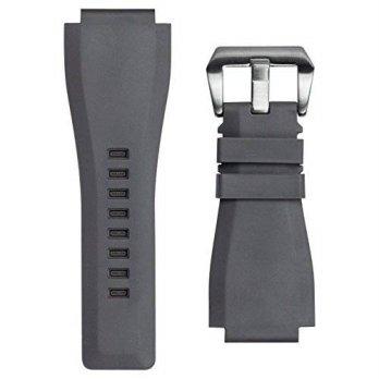 [poledit] Infantry 24mm INFANTRY Mens Grey Silicone Rubber Waterproof Watch Strap Band Sta/12950244