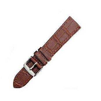 [poledit] KOLIGHT Kolight Brown Fashion Durable 24mm Genuine Leather Buckle Watch Band Bra/12881447