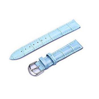 [poledit] KOLIGHT Kolight Sky-blue Antiperspirant Durable 19mm Genuine Leather Buckle Watc/12881427