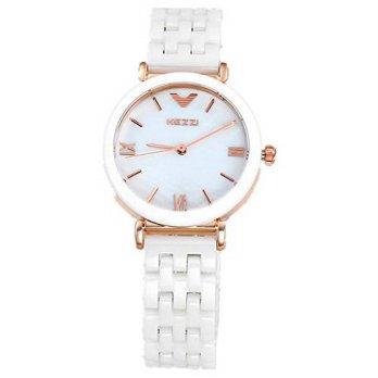 [poledit] Kezzi Women`s K1083 Fashion Luxury Quartz Analog Ceramic Bracelet Gold Watch (T1/12881638