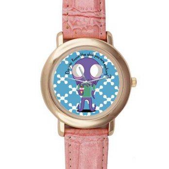 [poledit] Kraken Octopus Watch Special Design Cool Scary Kraken Octopus Pink Ladies Leathe/12431337