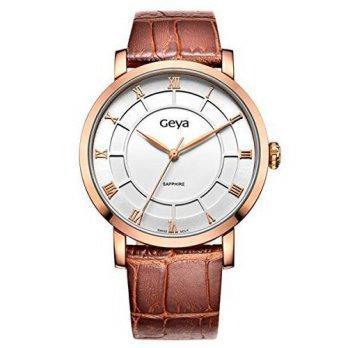 [poledit] OLA-GEYA GEYA Couple Ultrathin Men`s OLA-GY6182LB Japan Quartz Analog Display Wa/12673166