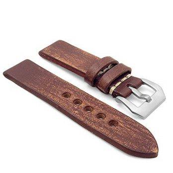 [poledit] StrapsCo 26mm Brown Extra Thick Antique Vintage Leather Watch Band w/ Pre-V Buck/12952180