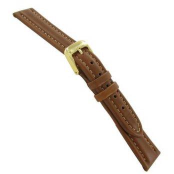 [worldbuyer] 14mm Speidel Water Resistant Bounty Leather Tan Brown Watch Band Strap Regula/1347396