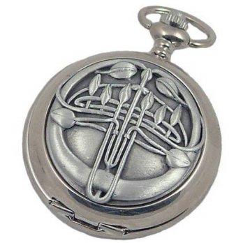 [worldbuyer] A E Williams 4897 Mackintosh mens quartz pocket watch with chain/1345388