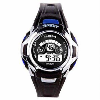 [worldbuyer] AUBIG Aubig Kids Boys Waterproof Led Sports Digital Multifunction Watches For/553418