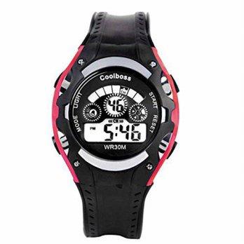 [worldbuyer] AUBIG Aubig Mens Students Boys Outdoor Sports Watch With Multifunction Alarm /553043