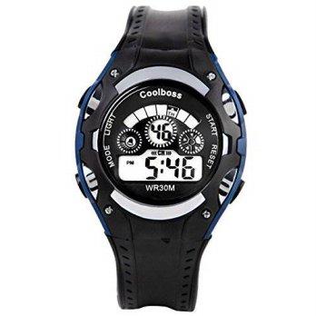 [worldbuyer] AUBIG Aubig Mens Students Boys Outdoor Sports Watch With Multifunction Alarm /553277