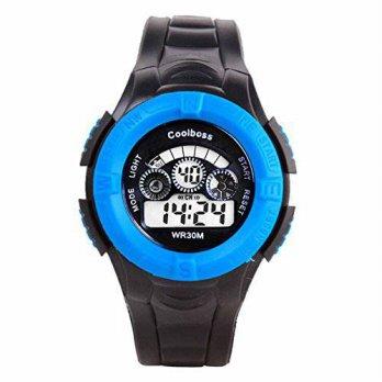 [worldbuyer] AUBIG Aubig Teenager Boys Girls Fashion Waterproof Sports Watches With Alarm /550998