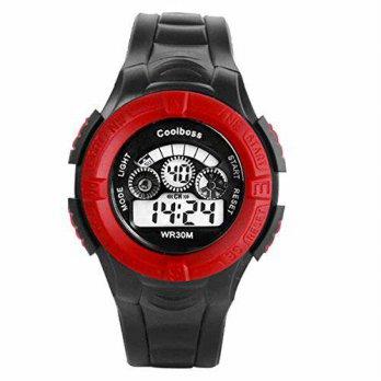 [worldbuyer] AUBIG Aubig Teenager Boys Girls Fashion Waterproof Sports Watches With Alarm /553102