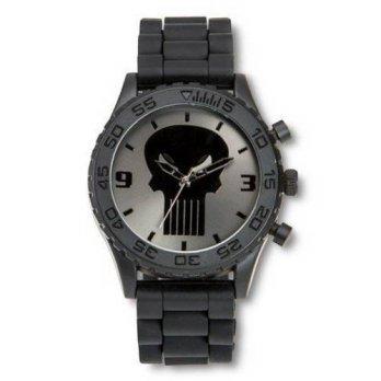 [worldbuyer] Accutime Watch Corp. Marvel Punisher Skull Wristwatch Mens Analog Watch/1377293