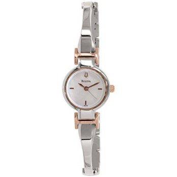 [worldbuyer] Bulova Womens 98L156 Silver Stainless-Steel Quartz Watch/1376615