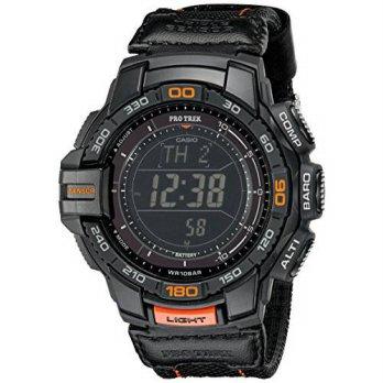 [worldbuyer] Casio Mens PRG-270B-1CR PRO TREK Aviator Black Watch/158742