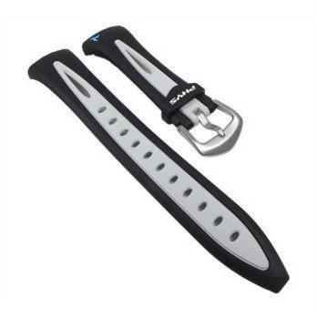 [worldbuyer] Casio watch strap watchband Resin Band black/gray for STR-400 STR-400J/1349541