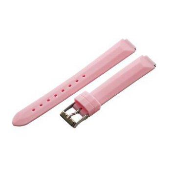 [worldbuyer] Clockwork Synergy, LLC 12mm 2 Piece Ss Divers Silicone Pink Interchangeable W/1348096