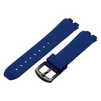 [worldbuyer] Clockwork Synergy, LLC Solid Navy Blue Divers Silicone PVD Replacement Watch /1355912