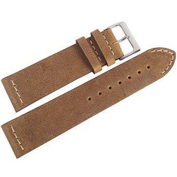 [worldbuyer] ColaReb Italy 22mm Venezia SHORT Rust Brown Distressed Leather Watch Strap/1354355