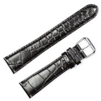 [worldbuyer] DeBeer Watch Bands Crocodile Grain Watch Band - by deBeer/1343691