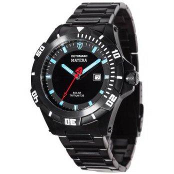 [worldbuyer] DeTomaso Detomaso Mens DT2044-C Analog Matera Solar Divers Trend Mehrfarbig S/1375846