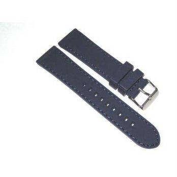 [worldbuyer] EWP 20mm Soft Rubber Diver Strap Band for Tag Heuer Blue Bls5P/1351073