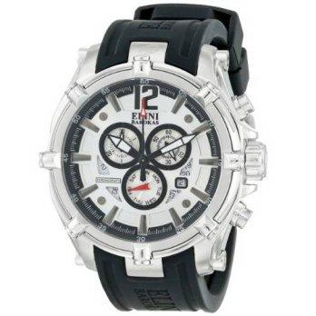 [worldbuyer] Elini Barokas Mens 10179-02S Fortitudo Stainless Steel Watch/1381467