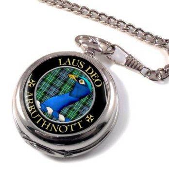 [worldbuyer] Family-crests.com Arbuthnott Scottish Clan Crest Full Hunter Pocket Watch/1344212