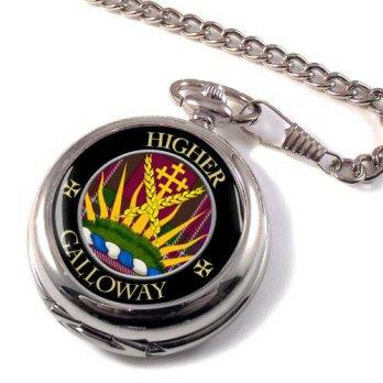 [worldbuyer] Family-crests.com Galloway Scottish Clan Crest Full Hunter Pocket Watch/1341050