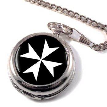 [worldbuyer] Family-crests.com Knights Hospitaller (Maltese Cross) Masonic Full Hunter Poc/1343791